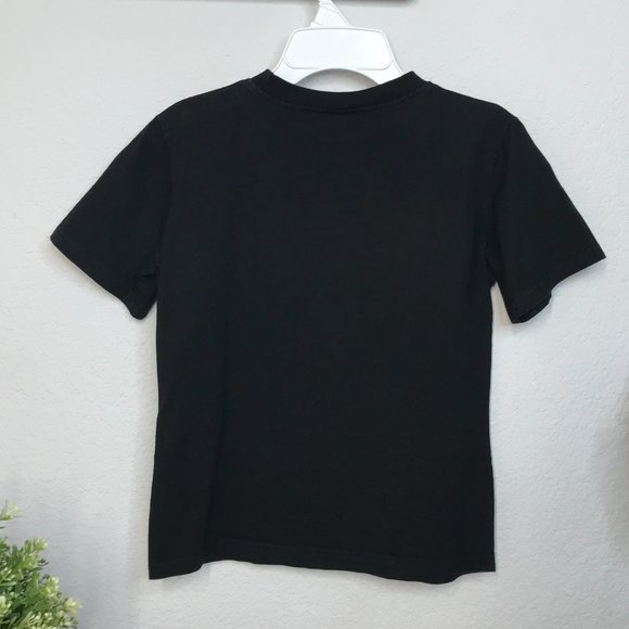 🎃Skeleton Skateboarder S/S T-Shirt | Black | Size 10 - Picture 2 of 5